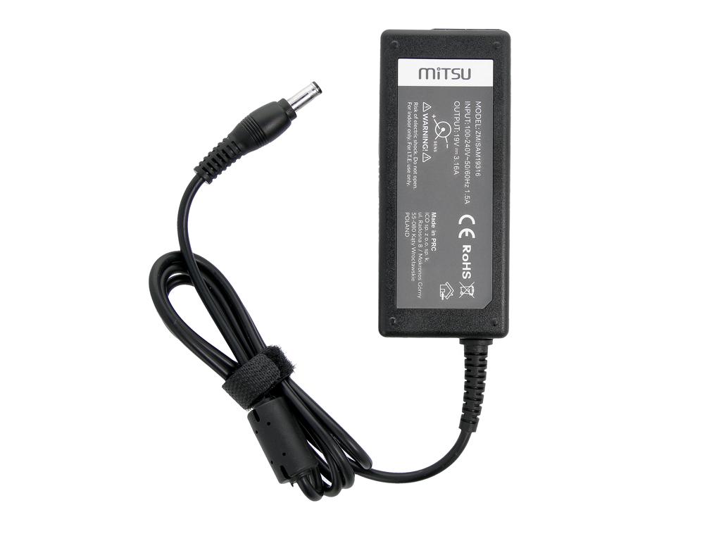 Samsung 19v 3.16a 60W 5.5x3.0mm pinli Şarj Cihazı