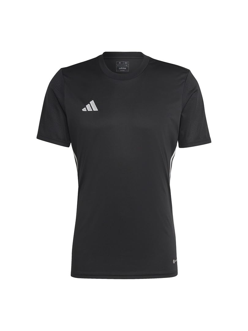 

Adidas Soccer Short Sleeve Tabera 23 Jersey WJ465 L T-Shirt Men s Black/White (H44529)