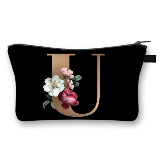 Storage Clutch Stylish Zipper Closure Makeup Tool Storage Toiletry Bag Women Makeup Bag