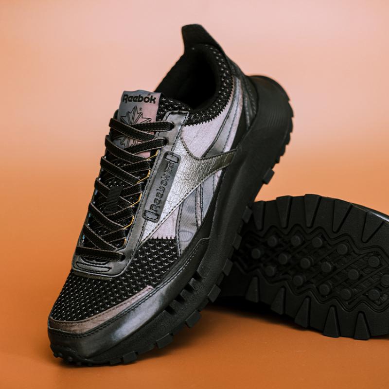 Reebok CL LEGACY W+ Low Top Casual Trail Running Shoes Unisex Dark Gray Sneakers 25SRC905U1GH0