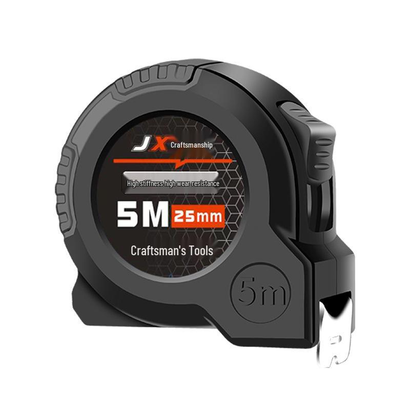 

Черная флуоресцентная стальная рулетка: 3м, 5м, 7,5м, 10м - Коробка-линейка, Вытяжная и Круглая линейка Измерительный инструмент.