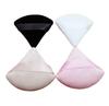 Velvet Black Fan-Shaped Triangle Makeup Sponge for Powder and Air Cushion