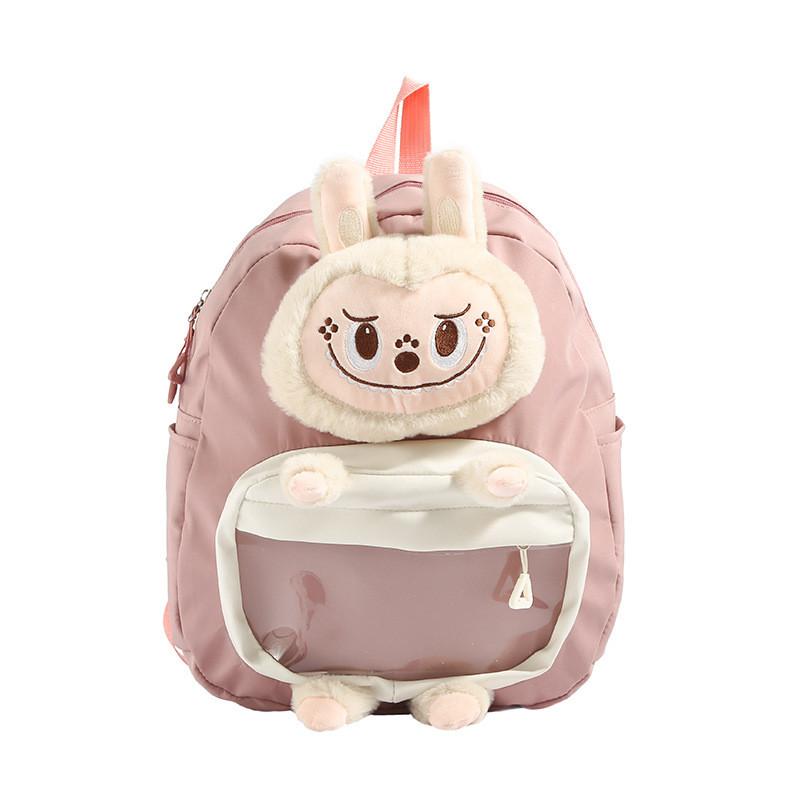 With Plush Backpack Adjustable Shoulder Straps And Capacity Large