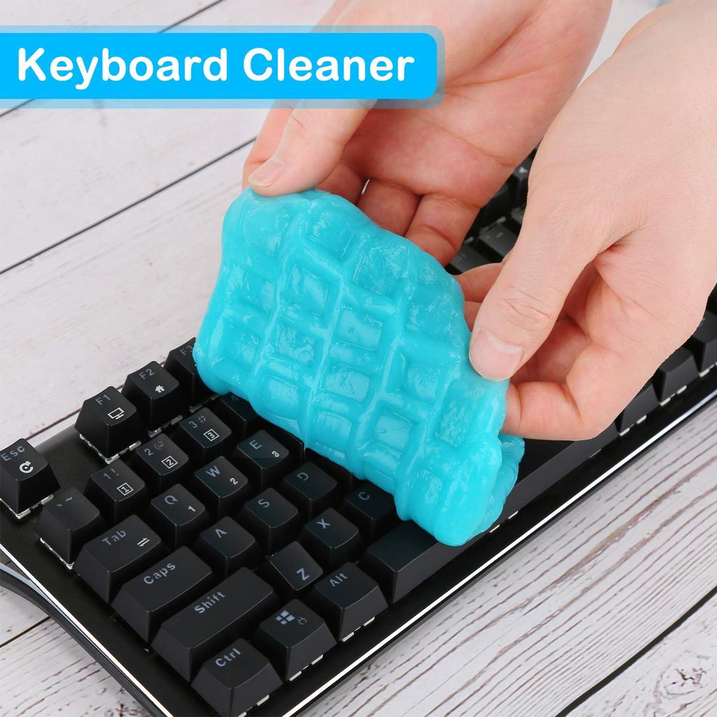 Car Cleaning Gel Slime Magic Mud Automobile Air Vent Computer Keyboard Dirt Dust Remover Gel Car Wash Interior Cleaning Tool