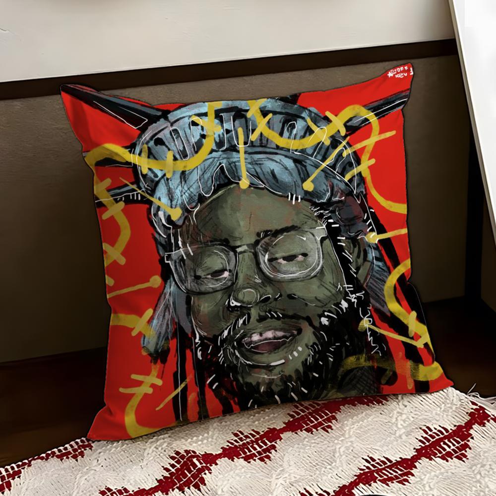 Rapper CChief KKeef Cushion Cover Reversible Soft Durable Pillow Cover Home Car MultiScene Use for Daily Comfort