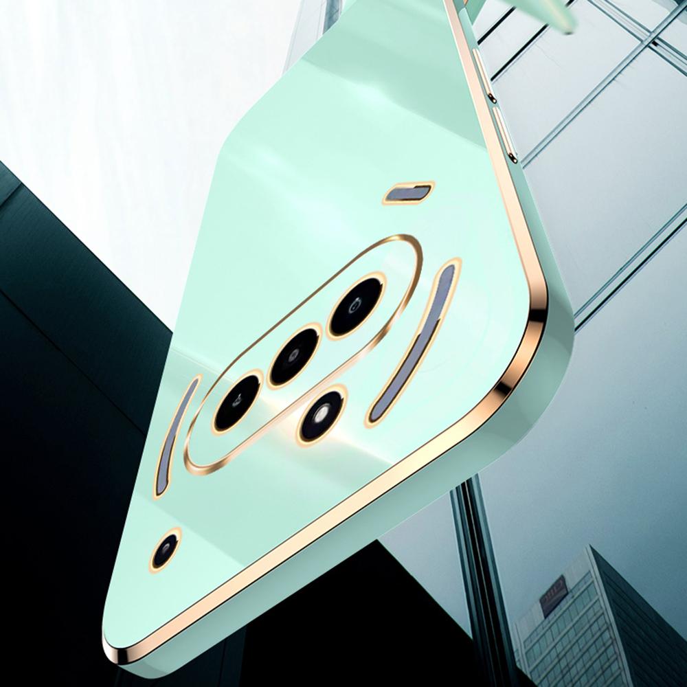 XINLI For Nothing Phone (3a) Case Ring Kickstand Electroplating TPU Phone Cover