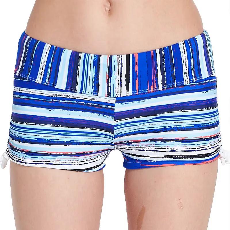 SBART Men s Split Boxer Swim Trunks L
