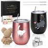 Cute Pair of Cat Perfect As a Birthday Gift for or Female These Practical Cat Tumblers Keep Drinks Hot or Making Them a Great Gift for Cat These Cups