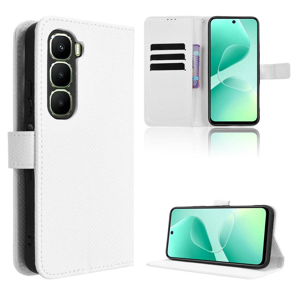 Flip Cases for Infinix Hot 60i 4G PU Leather Full-Body Protection Shockproof Durable Retro Phone Case