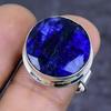Burmise Sapphire(Simulated) Gemstone 925 Sterling Silver Jewelry Ring Size 8 ETC-13816