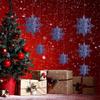 Christmas Snowflake Decor 6Pcs 3D Paper Snowflake Hanging Ornaments for Christmas Tree Winter Wonderland New Year Home Decor