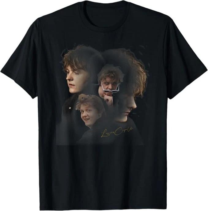 Unisex Adult Vintage Music Lewis Capaldi Photo Montage Graphic T-Sh... XL