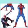 Úžasný kostým Spider-mana Petera Parkera Zentai oblek na Halloweenskou párty