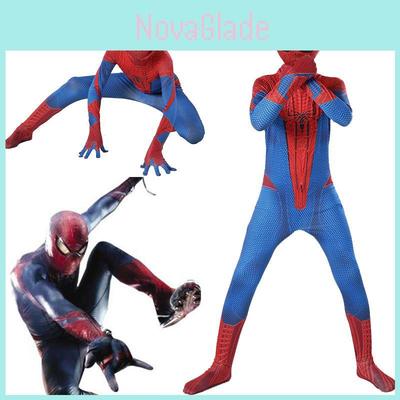 O Incrível Homem-Aranha Peter Parker Fantasia Macacão Zentai Para Festa de Halloween