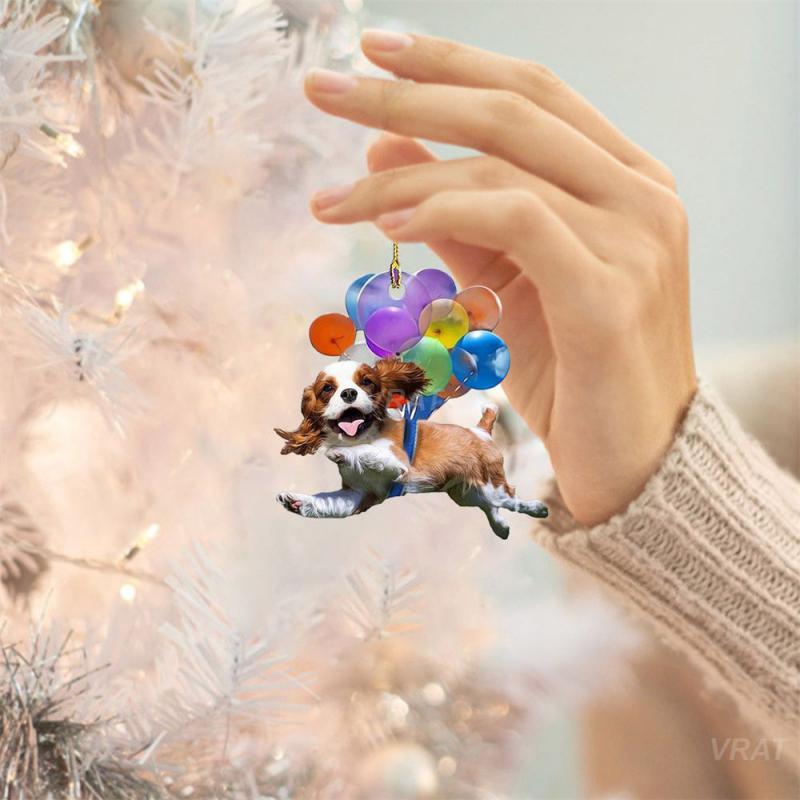 Pendant Playful And Lively Lovely Design Unique Car Accessories Bright Colors Striking Decoration Car Suspension Trim Puppy