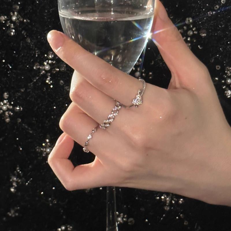 Stylish Minimalist Geometric Copper Ring For Women Adjustable Size Perfect For Everyday