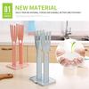 Plastic Household Gloves, Drying Rack, Removable Rag, Kitchenware Storage Rack