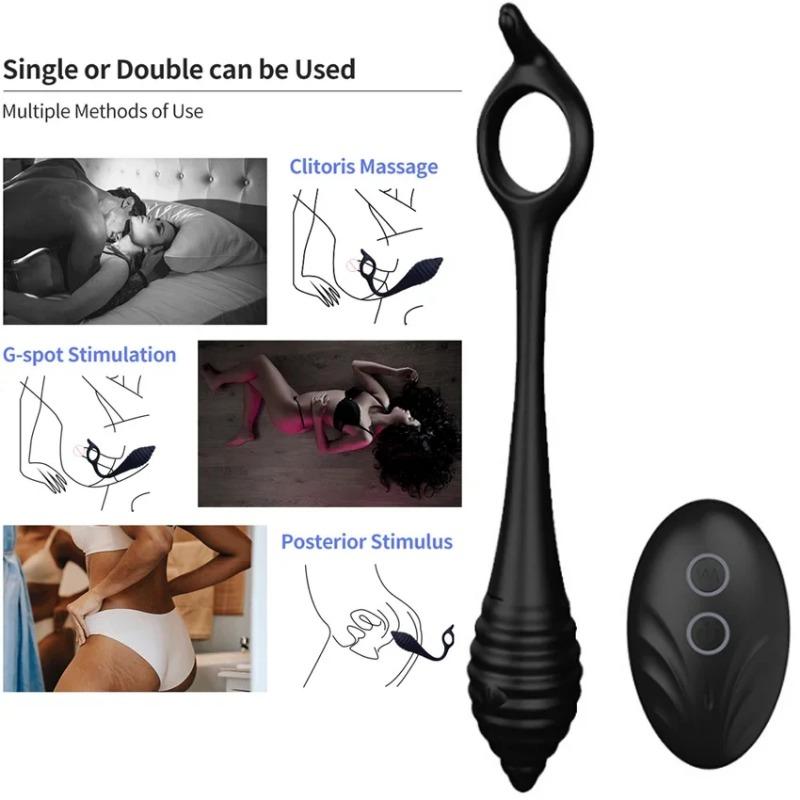 10rychlostní vibrační Ben Wa Ball G Spot Vibrator Anální bezdrátové dálkové ovládání