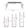 Car Battery Fixing Bracket Holder with J Bolt Adjustable Battery Mount Hold Down Kit Anti Shake Heavy Duty Stainless Steel Bolt