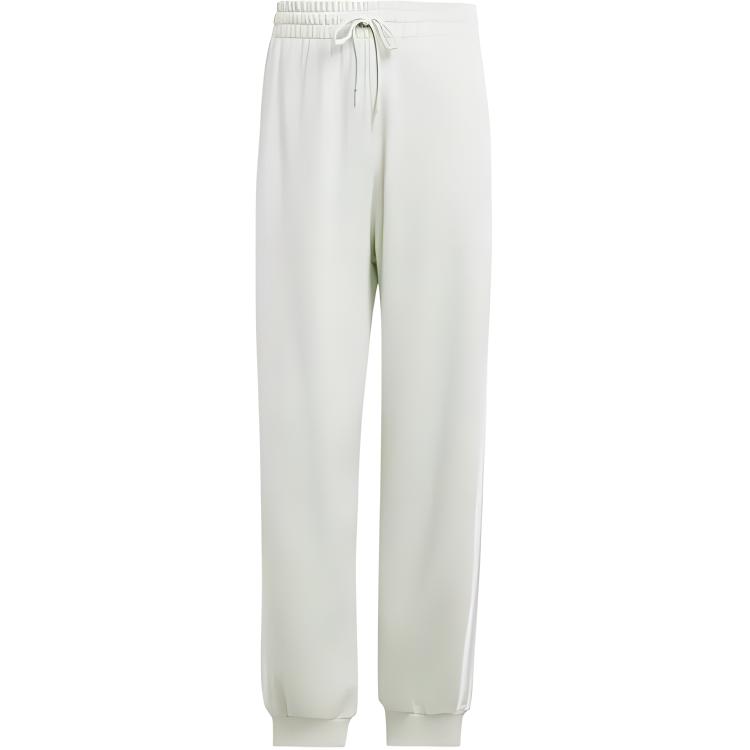 adidas Women s White Loose-Fit Woven Pants IY4236 2XL