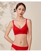 Hot selling big red bra set, zodiac year lingerie, women's small breasts gathered, wedding bride's bra