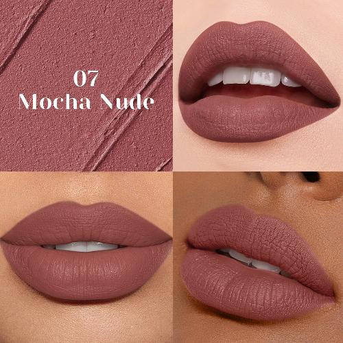 Beauty Matte Nude Lip Mud 10-color Lip Glaze Waterproof Long-lasting Lipstick Lip Gloss Makeup