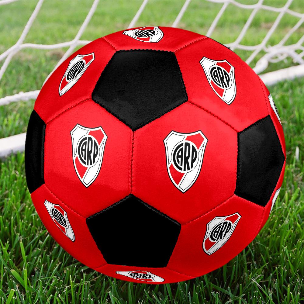 River Plate CARP Soccer Ball Colorful All Ages Machine Stitched PVC Competition Ready Durable High-Bounce.SIZE5