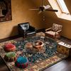 Persian Retro Ethnic Style Carpet Home Decoration Living Room Sofa Large Rugs Bedroom Bed End Non-slip Soft Floor Mat Washable