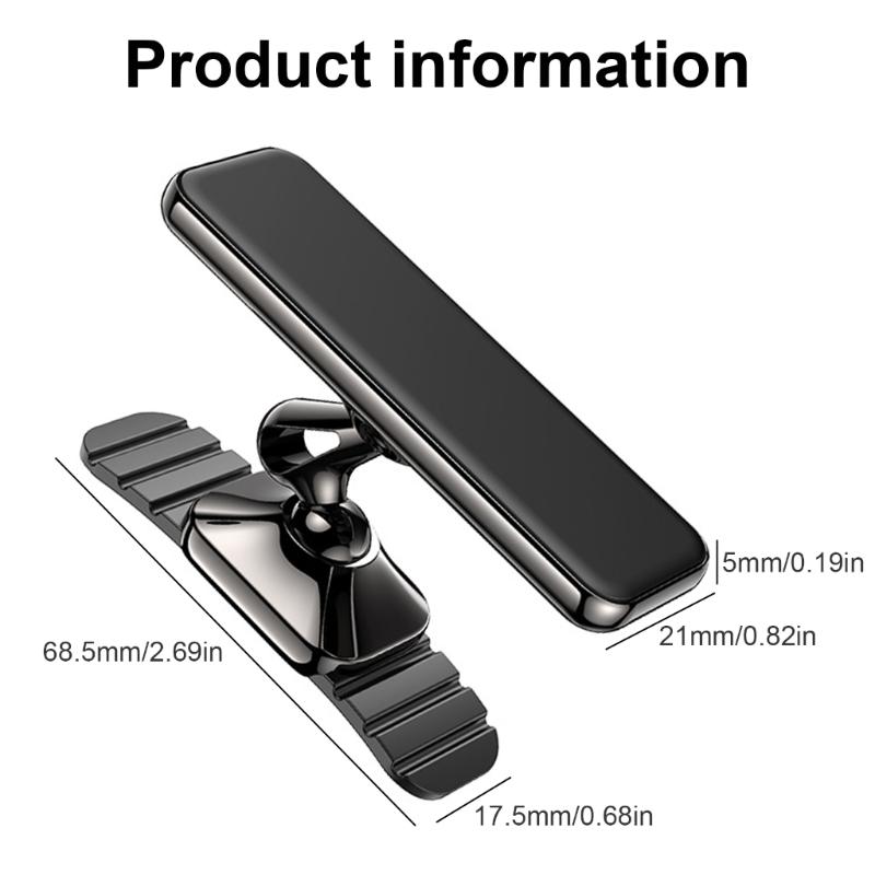 Car Mount, Magnetic Phone Holder for Car with Flexible Base for Cellphone Dashboard Mount Car Phone Holder