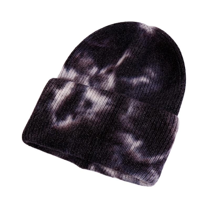 Custom Logo Winter Sport Knitted Cuffed Polyester Sublimated Beanie Hat with 3D Embroidery Eco-friendly Skull Cap