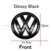 For VW Volkswagen Jetta MK5 Golf 1 Piece ABS VW POLO Car Front Logo Grille Badge Trunk Badge for Volkswagen Polo 2011 2012 2013