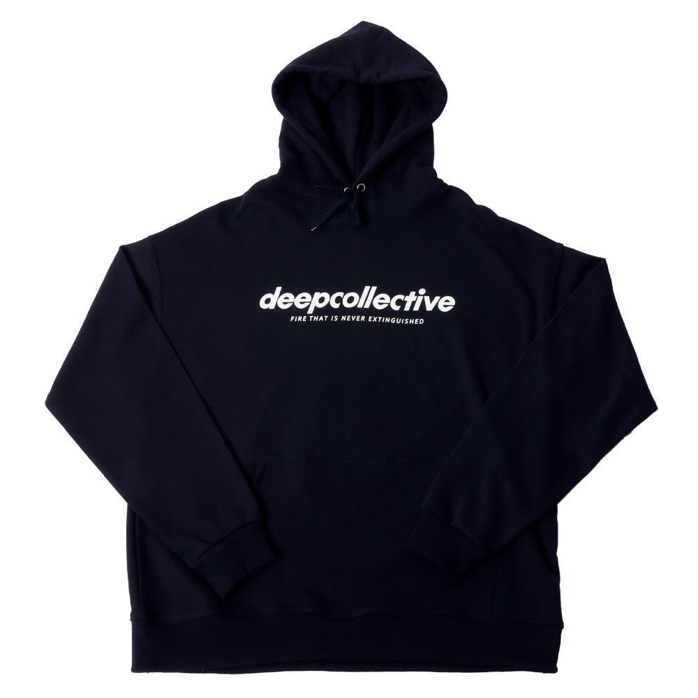 Deep Collective Original Logo Hoodie Navy Navy/M
