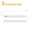 Lumină sub unitate Bucătărie LED Bar Lumină Cabinet Aluminiu Bandă Lumină Puternică Lampă Senzor Mișcare Fără Contact Pentru Dulap Blat