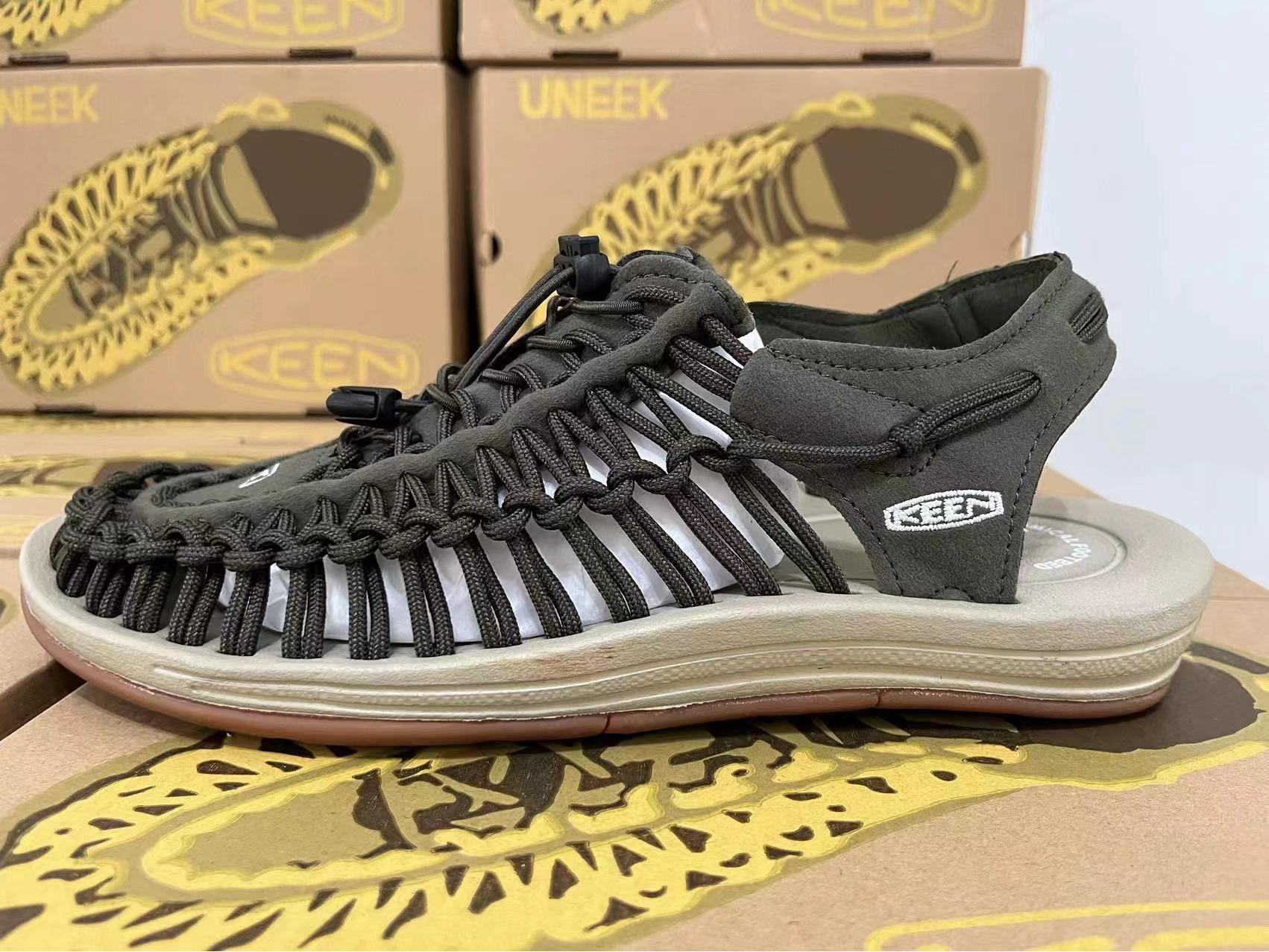 

AIR KEEN Дихаючі Антиковзкі Вуличні Ткані Сандалі для Пар 44