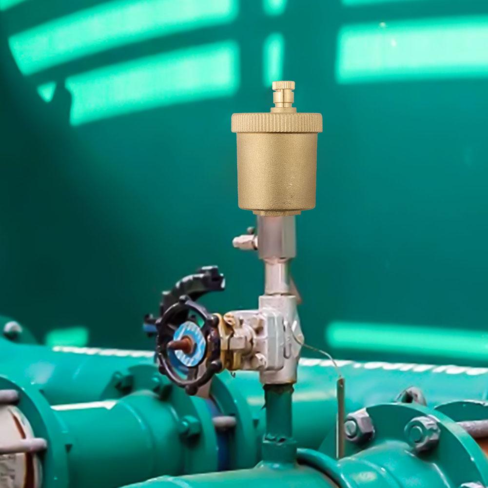 Efficient 38 Inch Automatic Air Vent Valve Designed for Hot Water Heating Systems Simplifies Installation Process