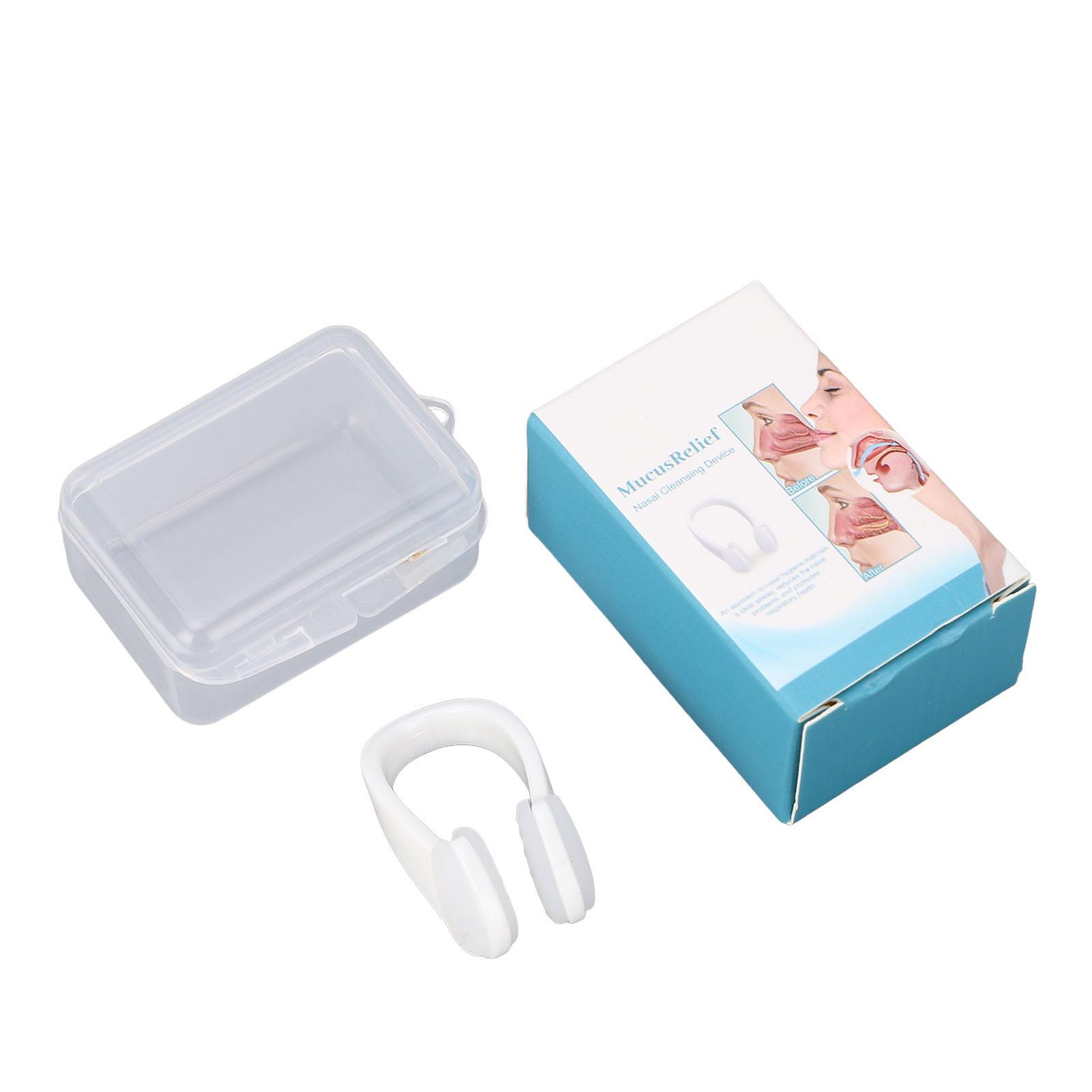 

2 шт. Клипса-помощник для носового дыхания, уход за очисткой, облегчение храпа, клипса для облегчения заложенности носа