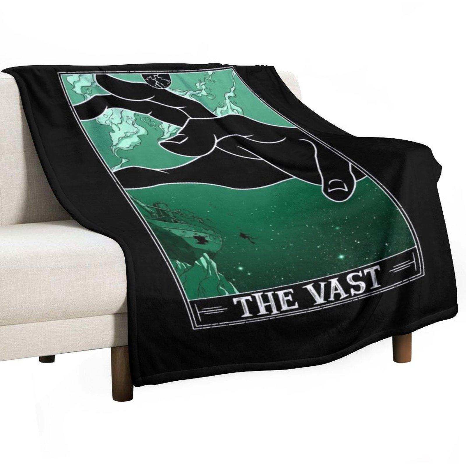 The Vast Tarotesque - (Dark) Throw Blanket Quilt Winter beds Tourist Soft Big Blankets 30x40in