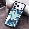 Geometric Stripy Triangle Phone Case for iPhone 17 16 15 Pro Max Air 14 13 12 11 Plus Shockproof Cover