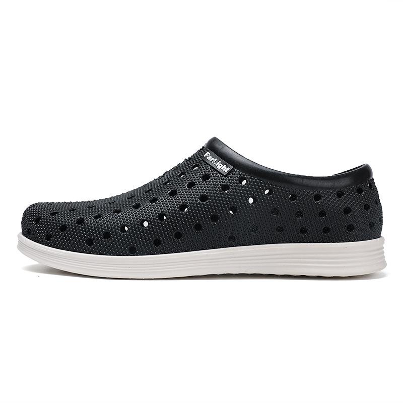 Spot summer wading shoes trend sandals new men's hole shoes outside breathable wading shoes sandals