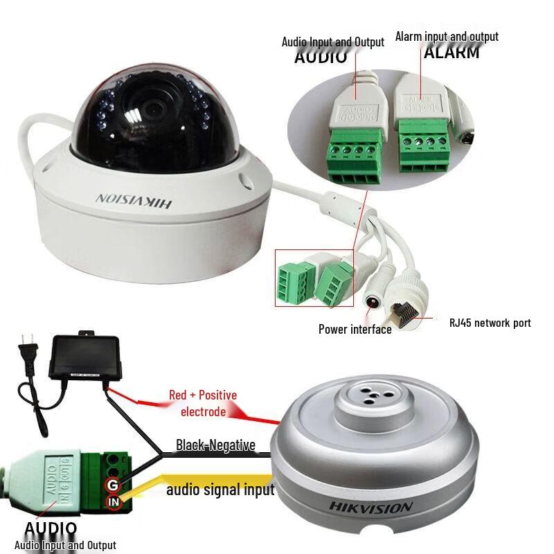 Dahua DH-HSP301 High-Fidelity Surveillance Audio Pickup CN plug (adapter included)