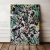 Canvas Painting Jackson Pollock Abstraction
