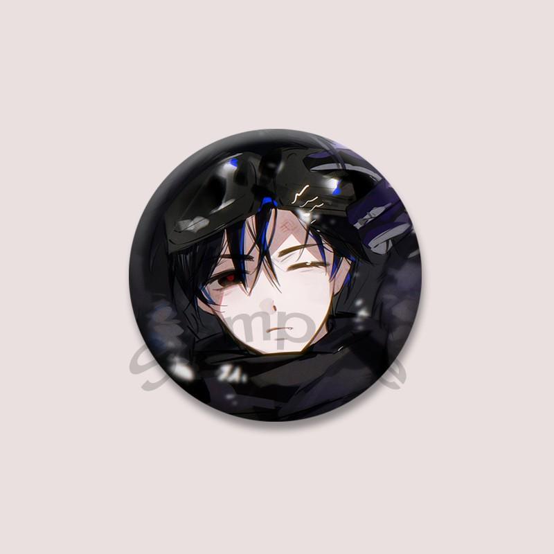 Cute Cartoon Boy Soft Button Pins Alien Stage Ivan Brooches Shirt Backpack Hat Clothing Accessories Fans Collection Badge Gifts