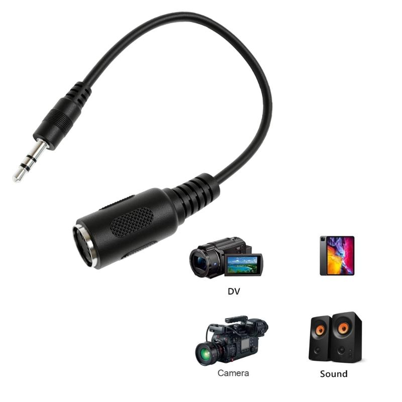 Professionelles 3,5-mm-Klinkenstecker auf DIN 5-Pin-Buchse Kabel Sound-Adapterkabel für Kopfhörer Soundkarten-Ausrüstung Zubehör