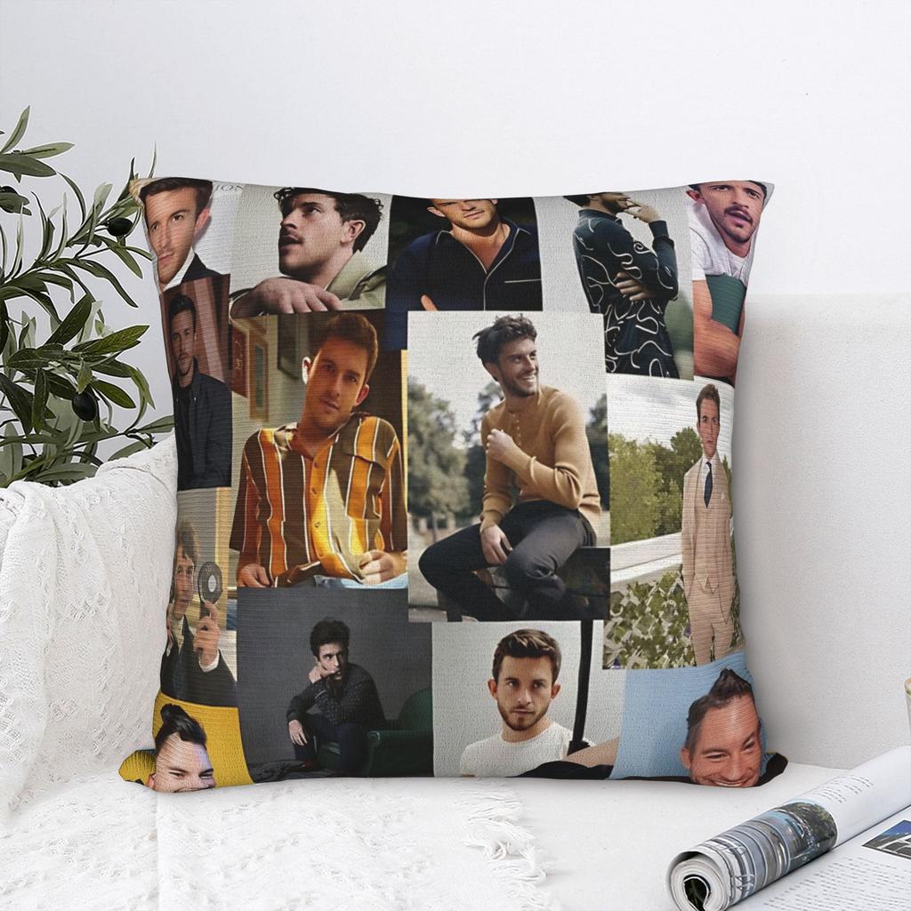 Jonathan Bailey Pillow Cover  Comfy Cushion Cover Vintage Pillow Case For Living Room Chair