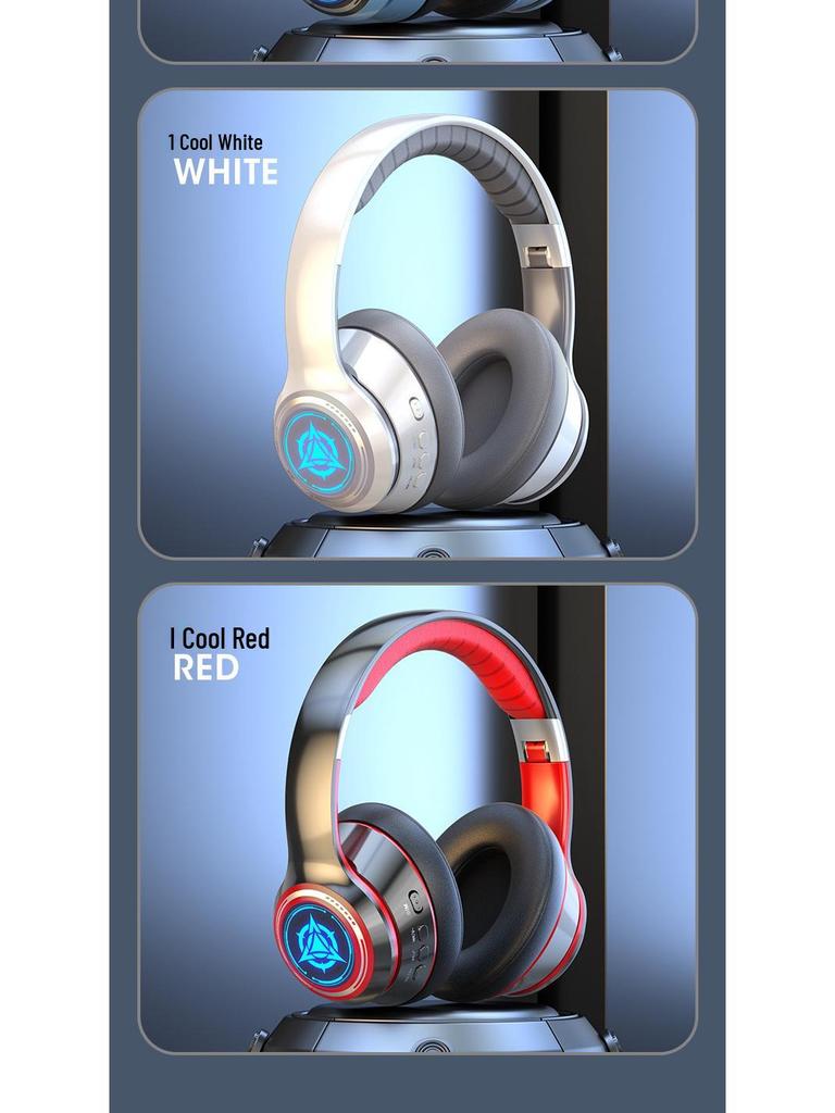 Cross-Border Hot Selling Wireless Bluetooth Over-Ear Headphones: Sports & Gaming Model