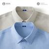 GENIOLAMODE Men's Oxford Long-Sleeve Casual Shirt