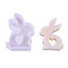 85AD Easter Dessert Molds Easy To Use Silicone Cake Mold Rabbit Baking Utensil Perfect Gift for Pastry Enthusiasts