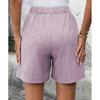 Women's Drawstring Shorts Elastic Waist Lightweight Summer Casual Short With Pockets