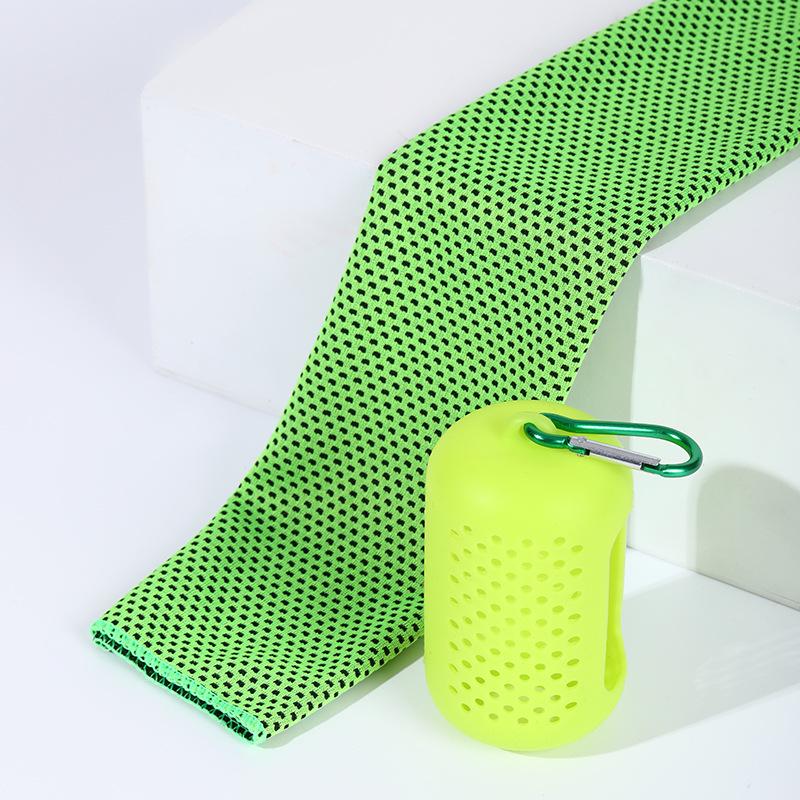 Summer Fitness Cooling Ice Towel for Yoga and Gym - Outdoor Sports Chill Towel
