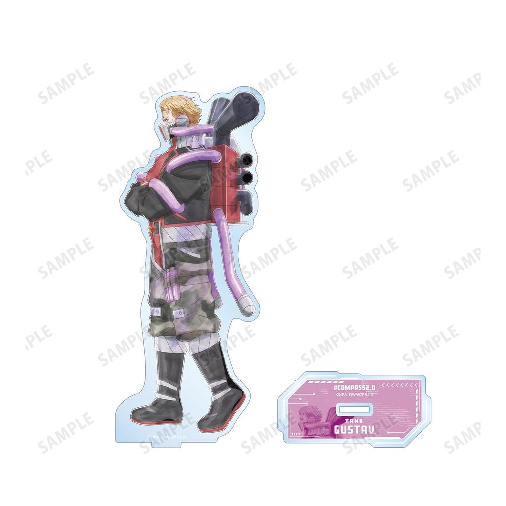 Compass Combat Providence Analysis System Originalillustration Gustav Ayumi Großer Acrylaufsteller 2.0 Ver.